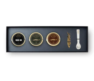 Trio Caviar Butter Set