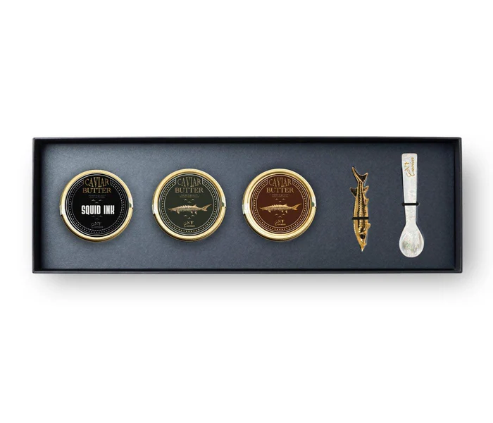 Trio Caviar Butter Set
